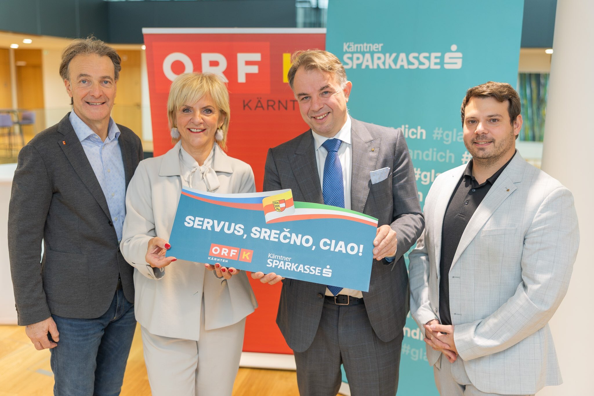 Kärntner Sparkasse und ORF Kärnten vereinbaren SSC-Kooperation